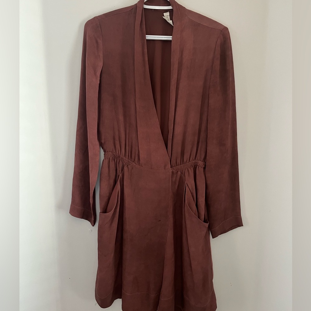 Wilfred 100% Silk Dress - 7/10 Condition